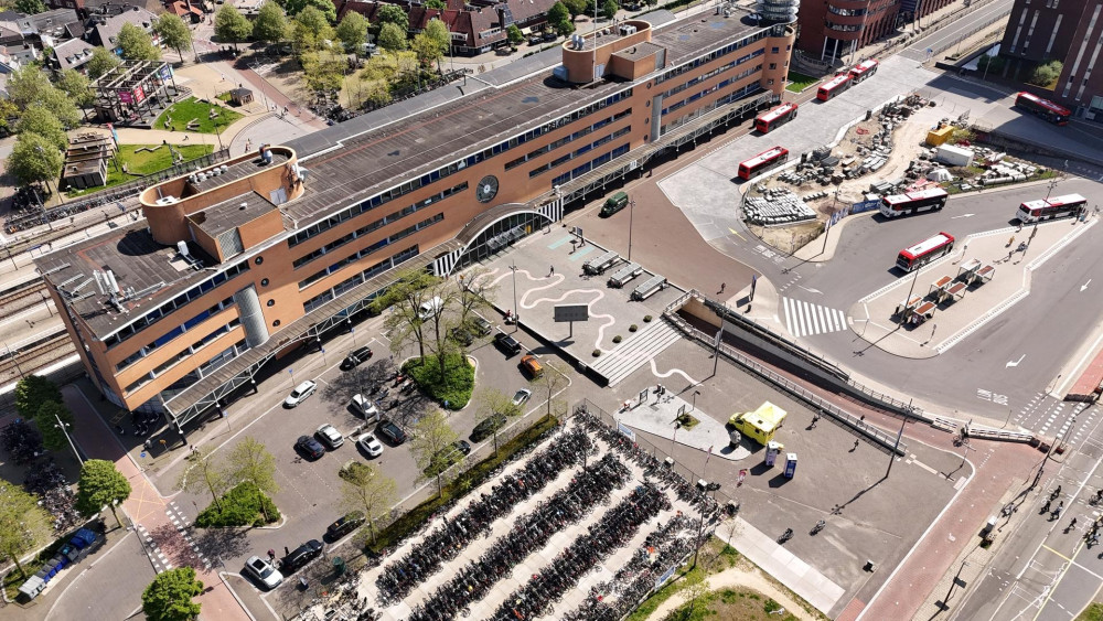 Stationsstraat in Hilversum zes weken dicht voor auto's en fietsers