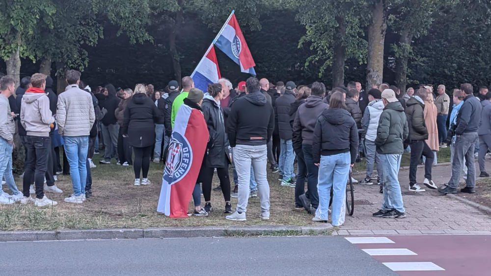 Protestavond in Loosdrecht rustig verlopen