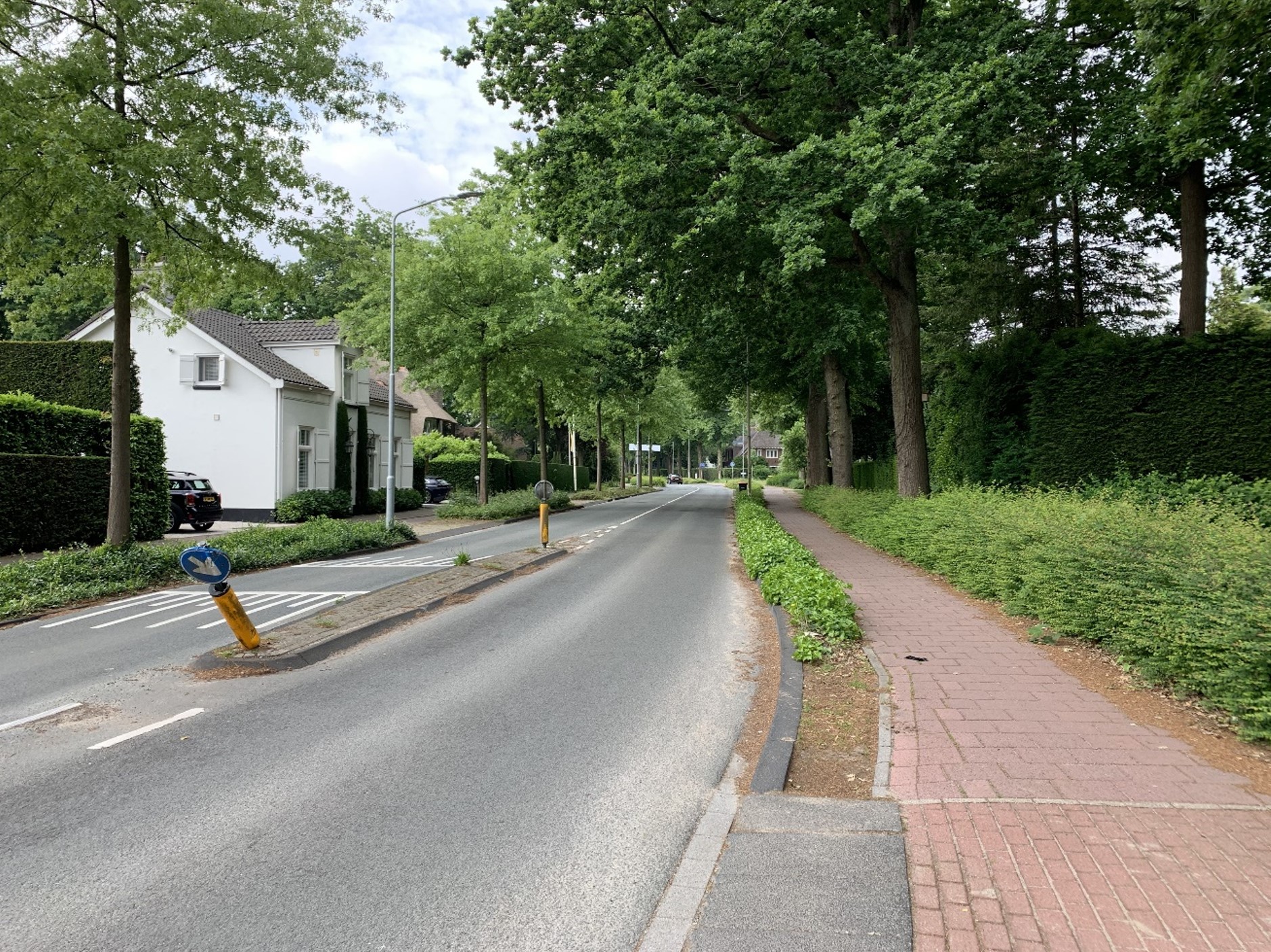 Hilversumseweg in Laren
