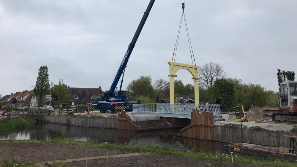 Beeldbepalende Ankeveense brug na 75 jaar weer terug