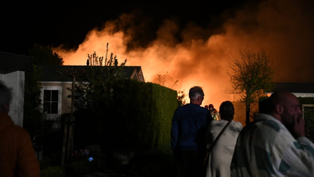Brand op chaletpark Nederhorst den Berg ontstond door nasmeulende barbecue in tuin
