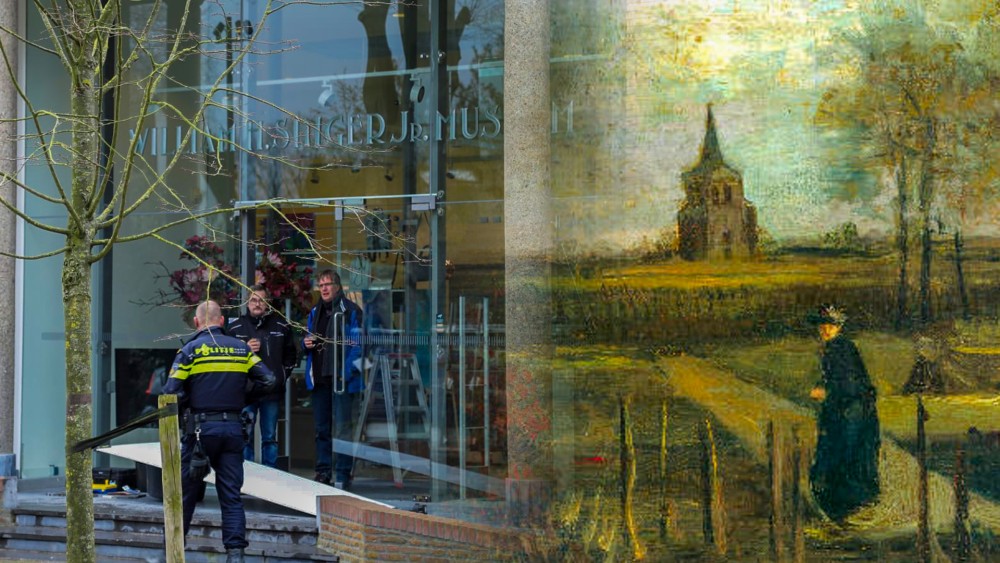 Gejuich en champagne in Singer Laren: geroofd Van Gogh-schilderij na meer dan drie jaar terecht