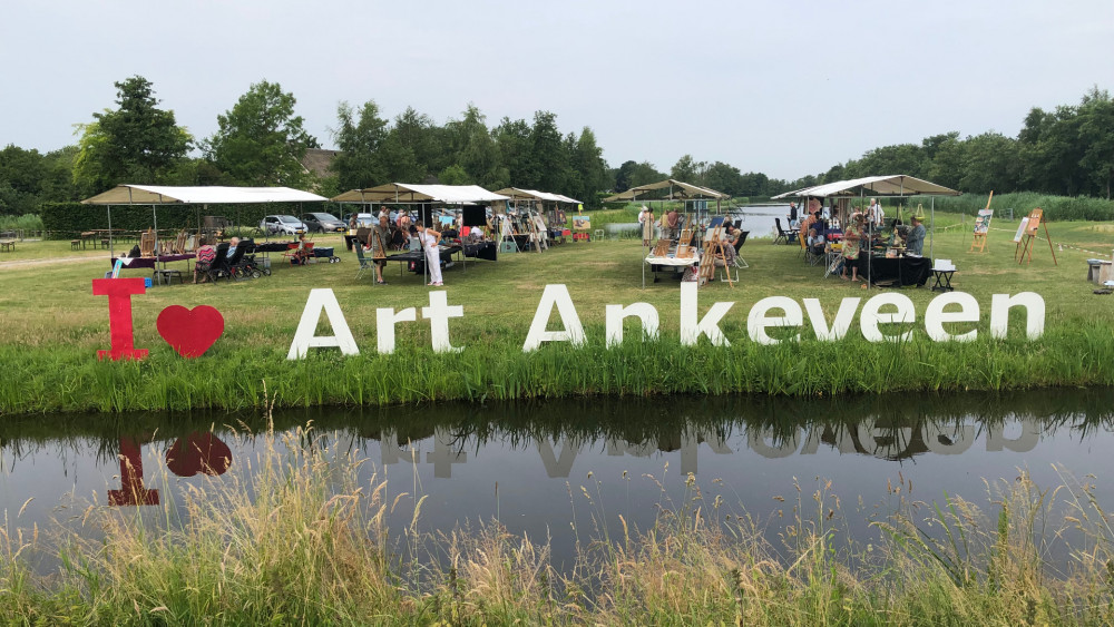 In Beeld: Ankeveense kunstroute net zo pittoresk als het dorp zelf