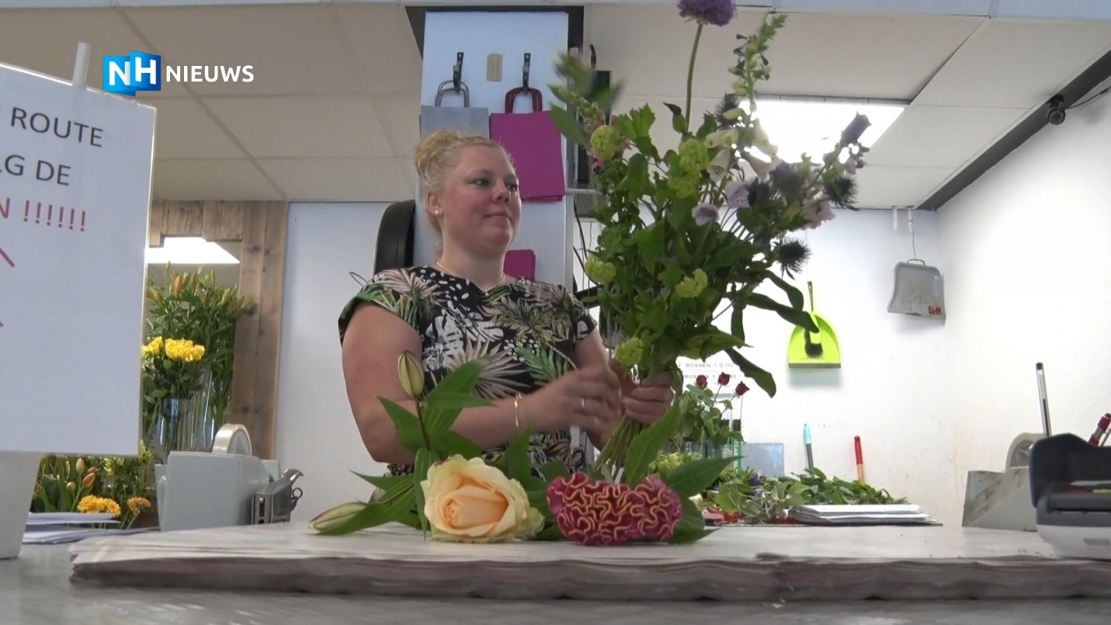 Muidense bloemenwinkel ziet toekomst rooskleurig tegemoet: &quot;Hopen dat de trend doorzet&quot;