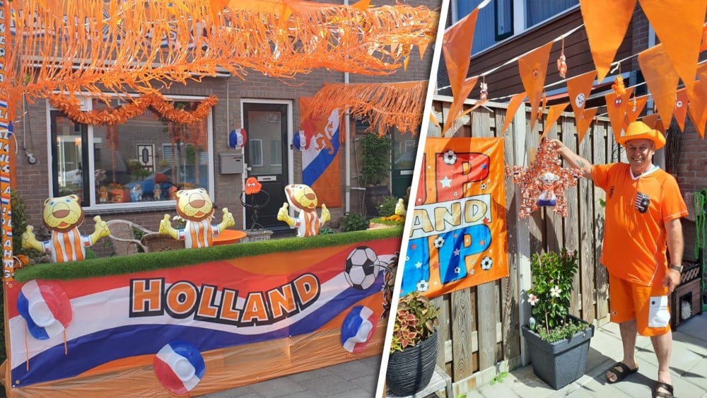 Oranje-virus grijpt om zich heen, steeds meer straten versierd