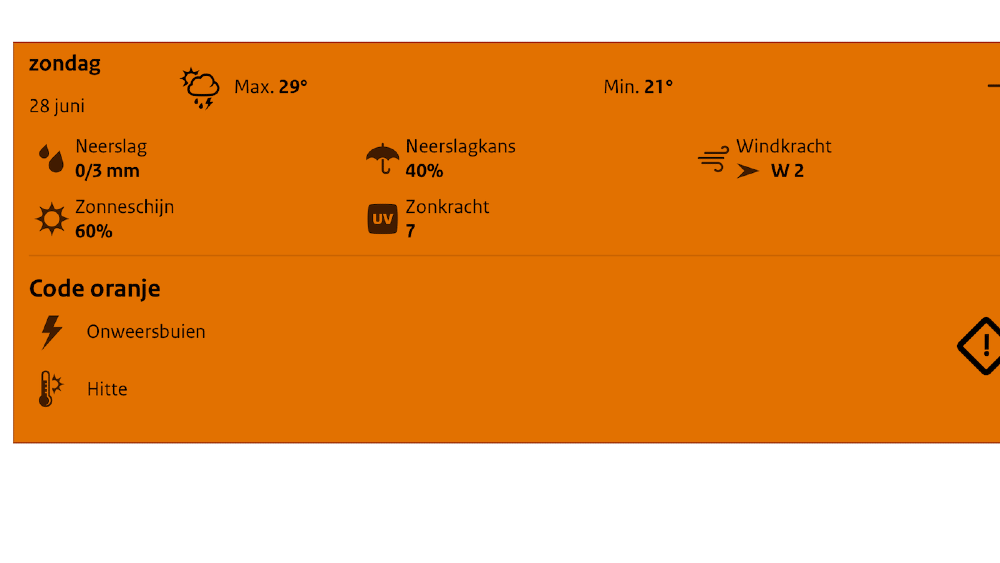 code oranje