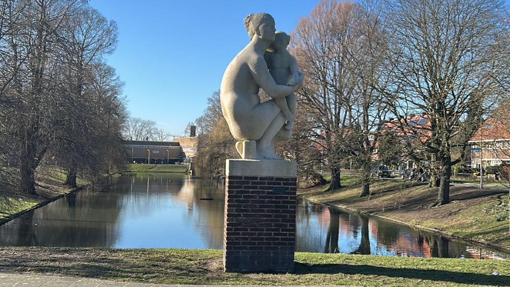 De Lorentzvijver in Hilversum.