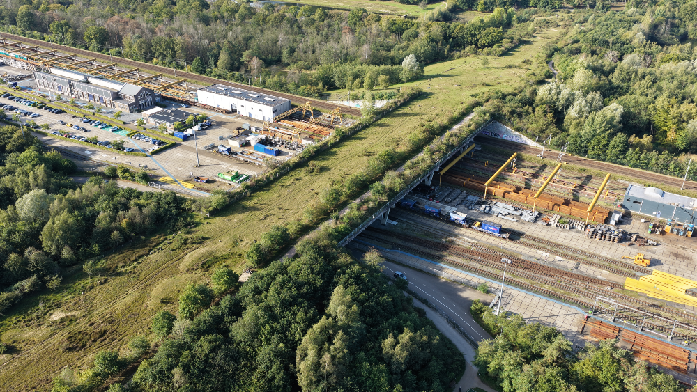 Natuurbrug Zanderij Crailoo.
