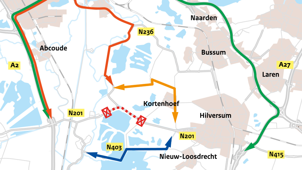 Fase 2 van de werkzaamheden