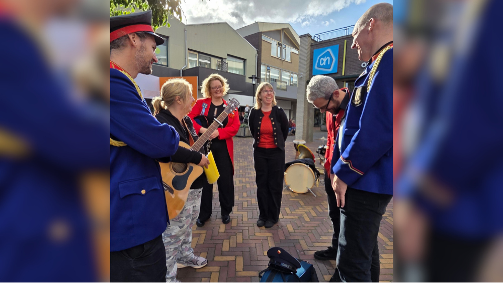 Het orkest in Kortenhoef