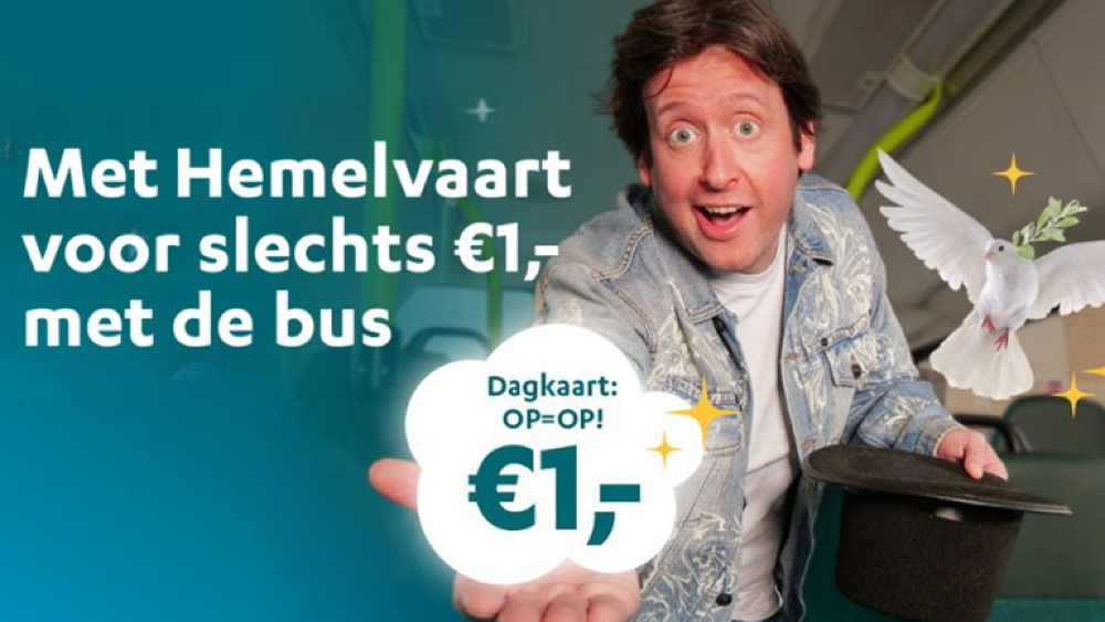 Ontdek Noord-Holland deze Hemelvaart en Pinksteren voor maar €1,-