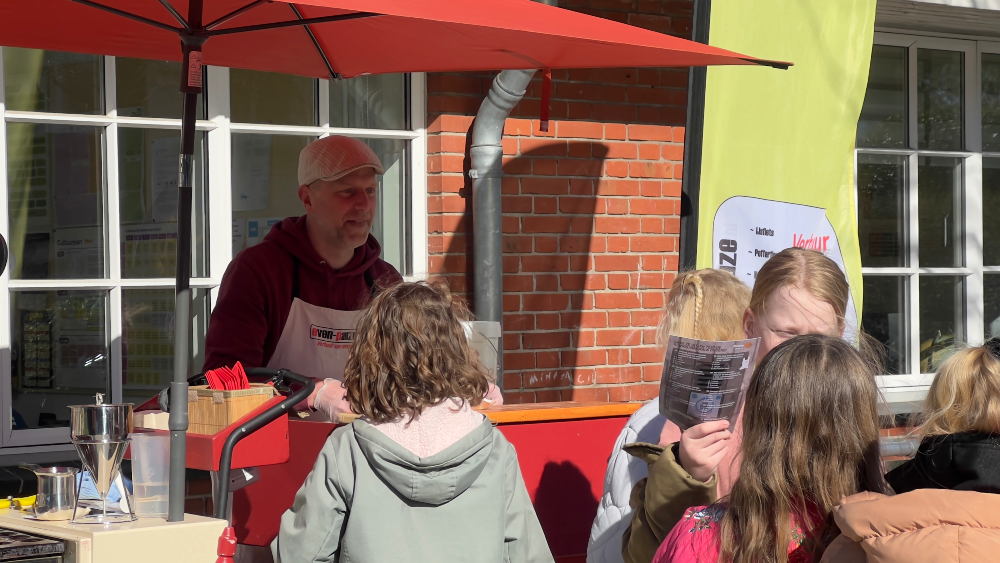 Poffertjeskraam op de Driewerf