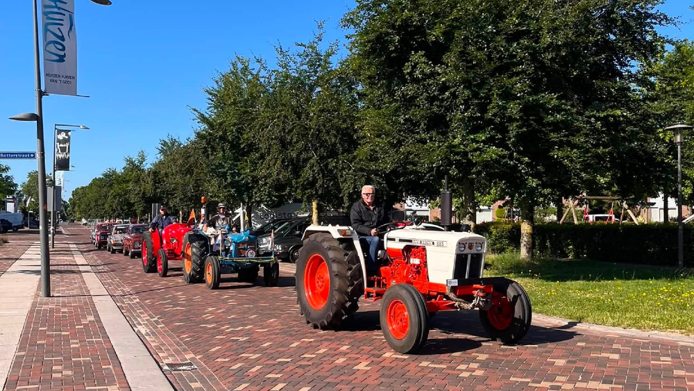 Tractoren op het Oldtimer festival