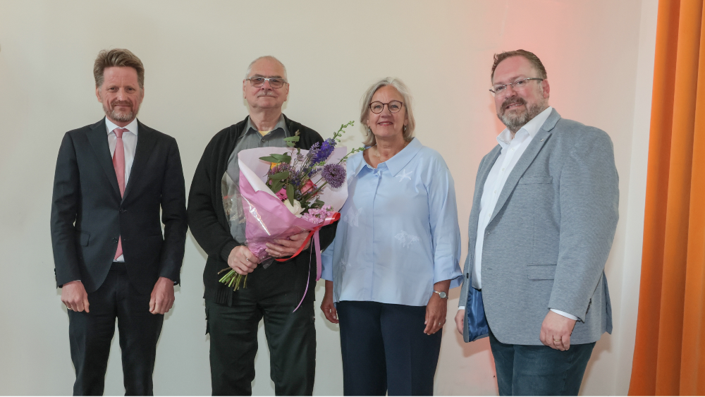 Uitreiking Bert Rigter