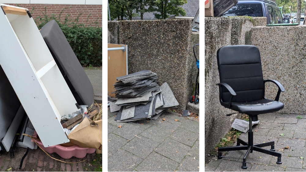 Vuilnis bij de Liebergerweg