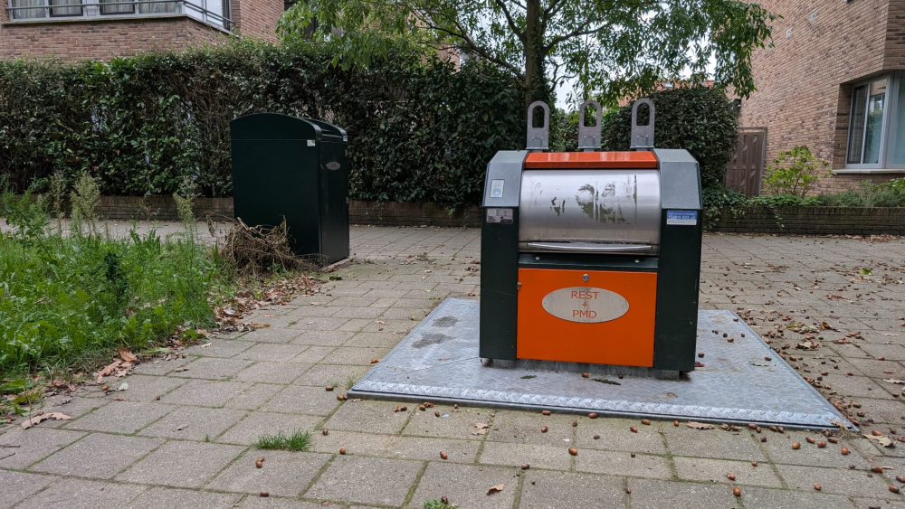 Vuilnisbakken bij Erfgooierweg